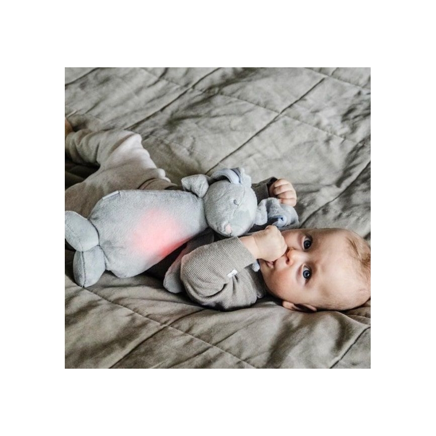 Moonie - Kuscheltier mit Melodie und Licht Hase cloud