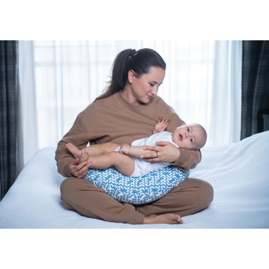 MOTHERHOOD - Stillkissen CLASSICS blau