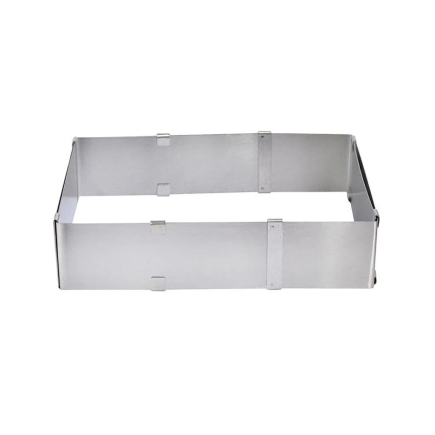 Moule à gâteau réglable TORO 16–28 cm en acier inoxydable