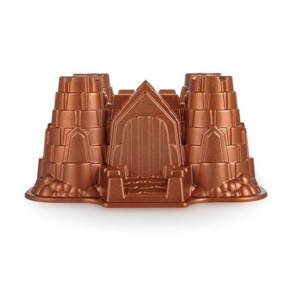 Moule à kouglof KITCHISIMO château/cuivré