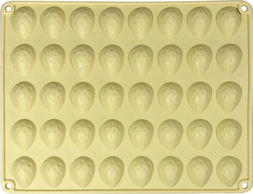 Moule à pâtisserie en silicone TORO, coloris crème