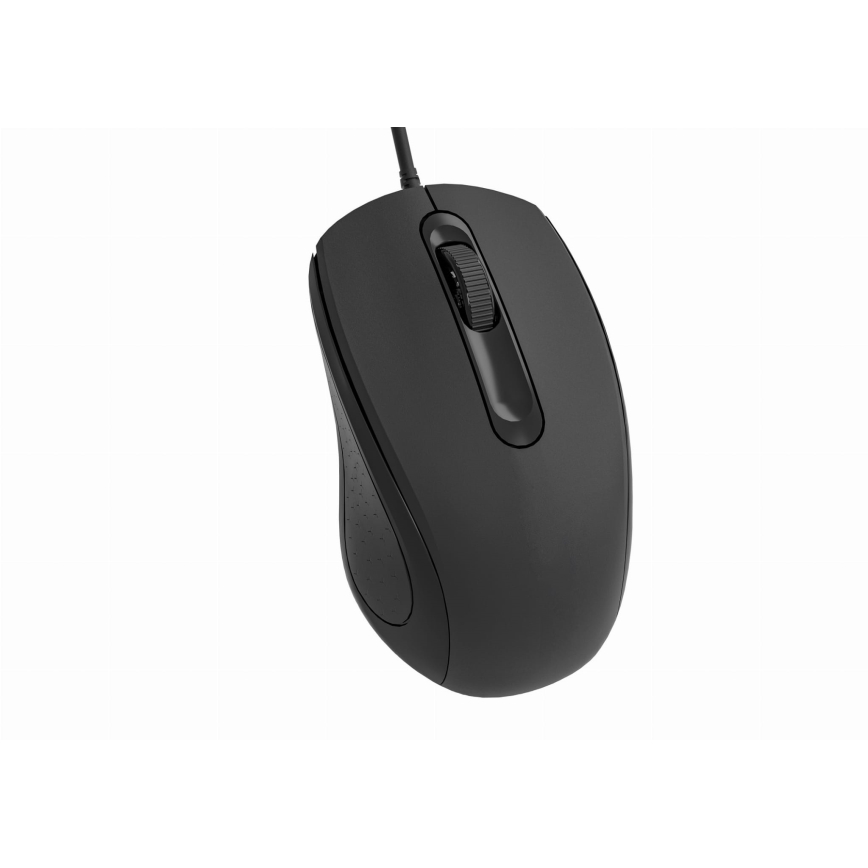 Mouse a filo 1200 DPI USB-C nero