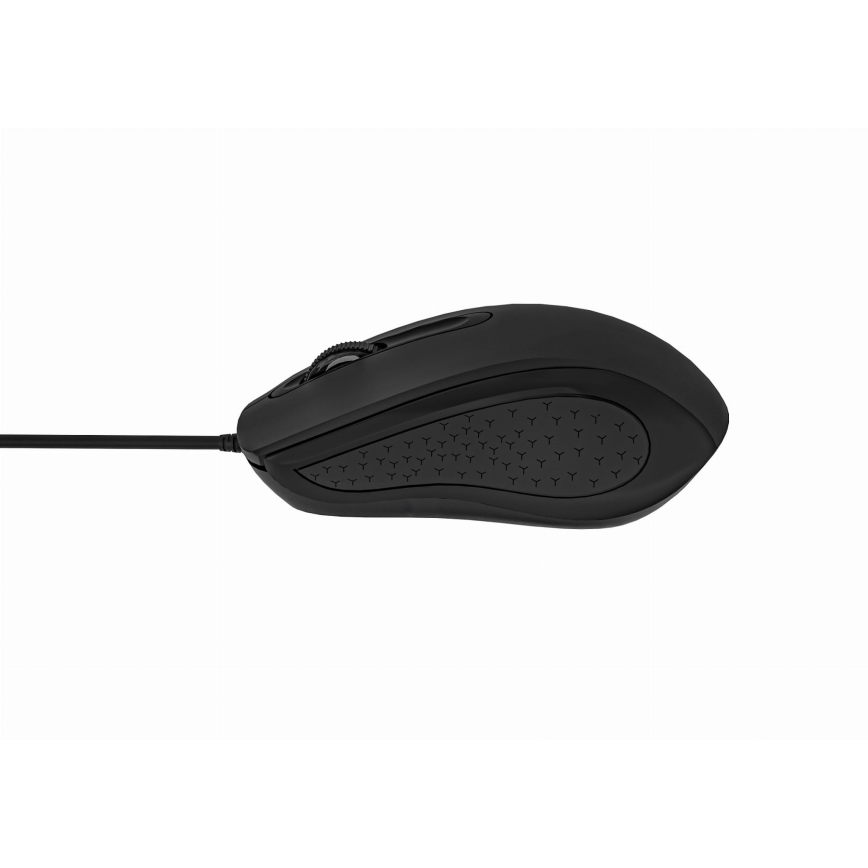 Mouse a filo 1200 DPI USB-C nero