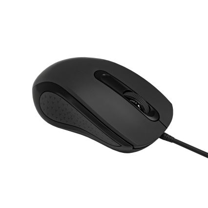 Mouse a filo 1200 DPI USB-C nero