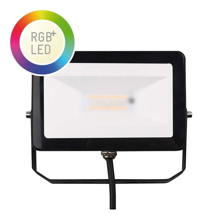 Müller-Licht - Dimmbarer LED-RGBW-Strahler für den Outdoor-Bereich LED/10W/230V IP65 + Fernbedienung