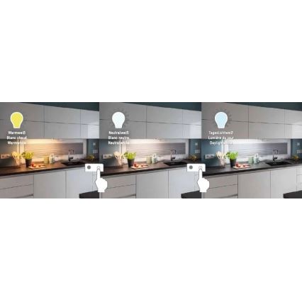 Müller-Licht - LED-Küchenunterbauleuchte mit Sensor CASSIA LED/8W/230V 3000/4000/6500K