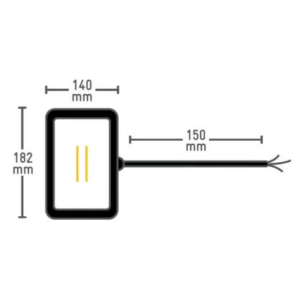 Müller-Licht - Proiettore LED RGBW dimmerabile per esterni LED/10W/230V IP65 + telecomando