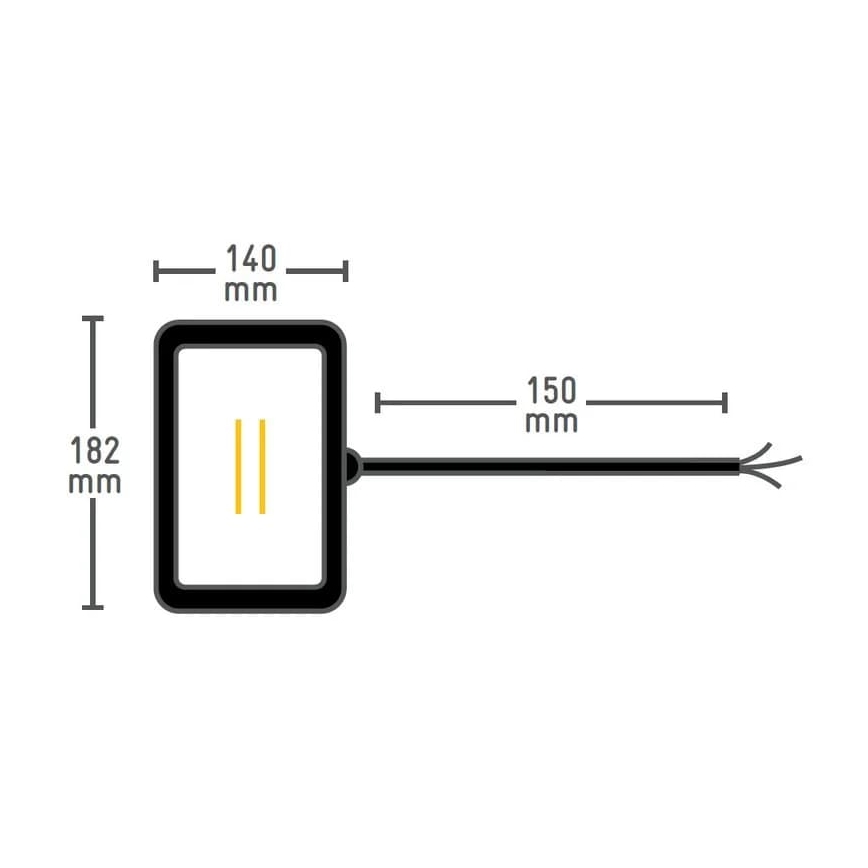 Müller-Licht - Proiettore LED RGBW dimmerabile per esterni LED/10W/230V IP65 + telecomando