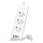 Multipresa con interruttore LINEA PRO 3x230V + 3x USB-A + 1x USB-C SCHUKO 1,5 m bianca