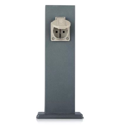 Multipresa verticale da esterno SCHUKO 2Z 230V IP44