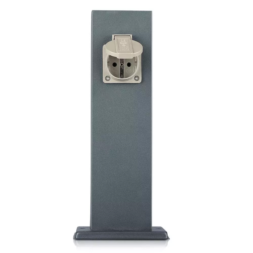 Multipresa verticale da esterno SCHUKO 2Z 230V IP44