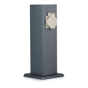 Multipresa verticale da esterno SCHUKO 2Z 230V IP44
