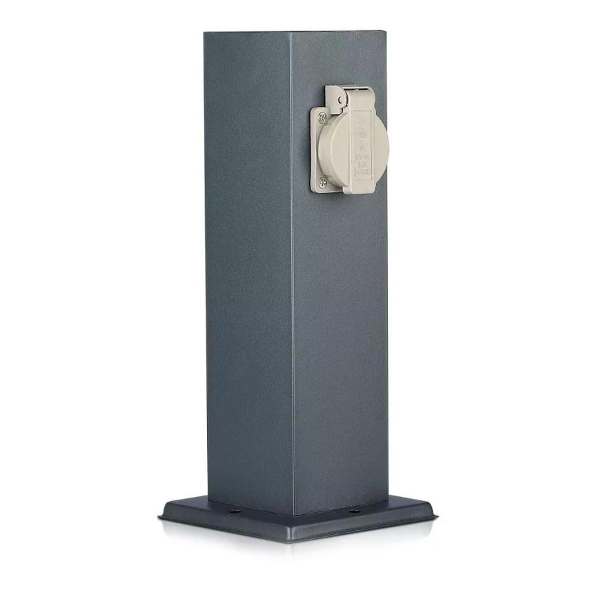 Multipresa verticale da esterno SCHUKO 2Z 230V IP44