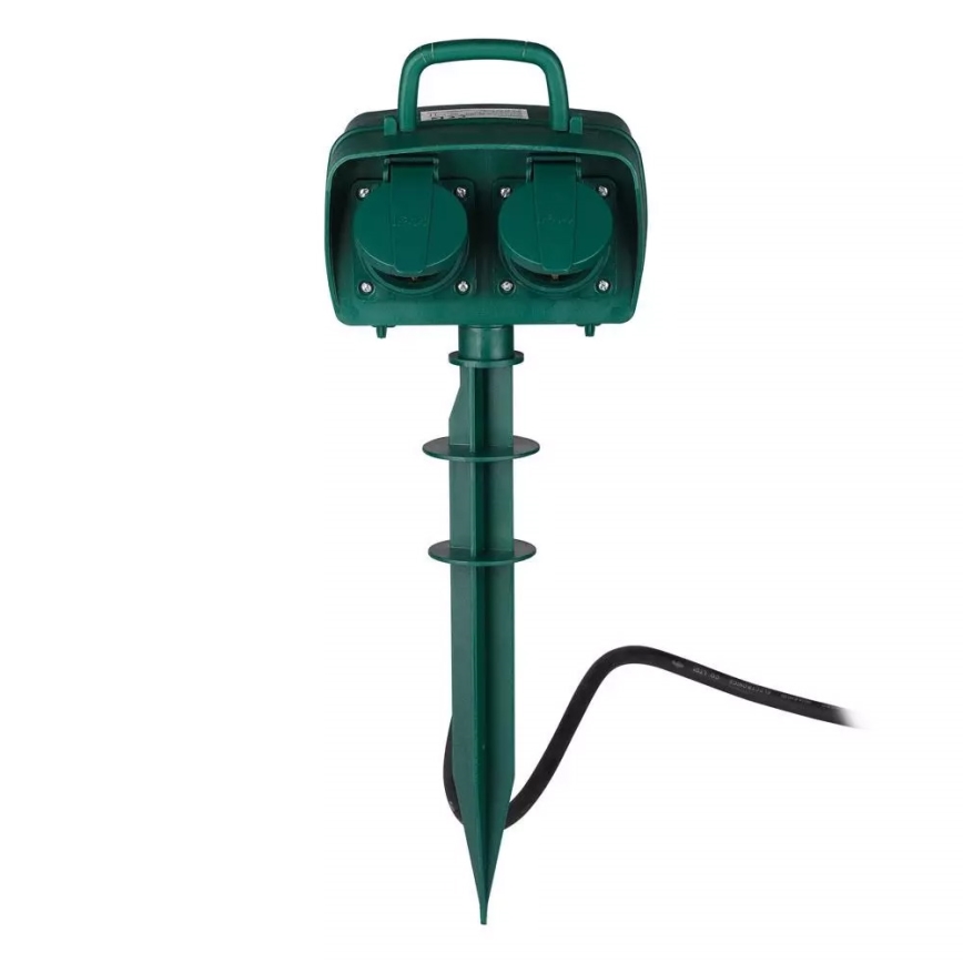 Multipresa verticale da esterno SCHUKO 4Z 230V IP44