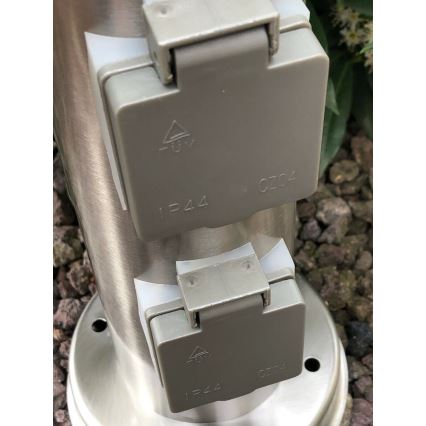 Multipresa verticale da esterno SYDNEY 4Z SCHUKO 230V IP44