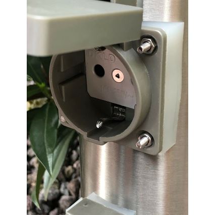Multipresa verticale da esterno SYDNEY 4Z SCHUKO 230V IP44