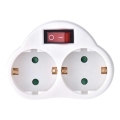 Multiprise avec interrupteur 2x16A/250V