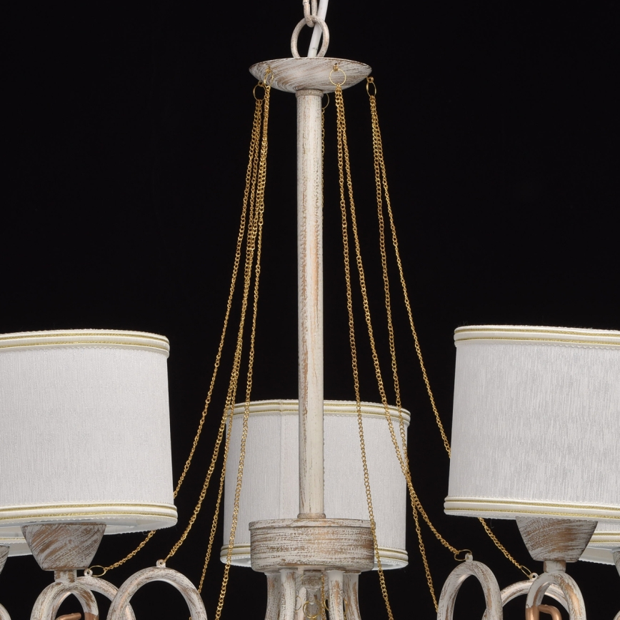 MW-LIGHT - Lampadario a sospensione con catena VITALINA 5xE14/40W/230V