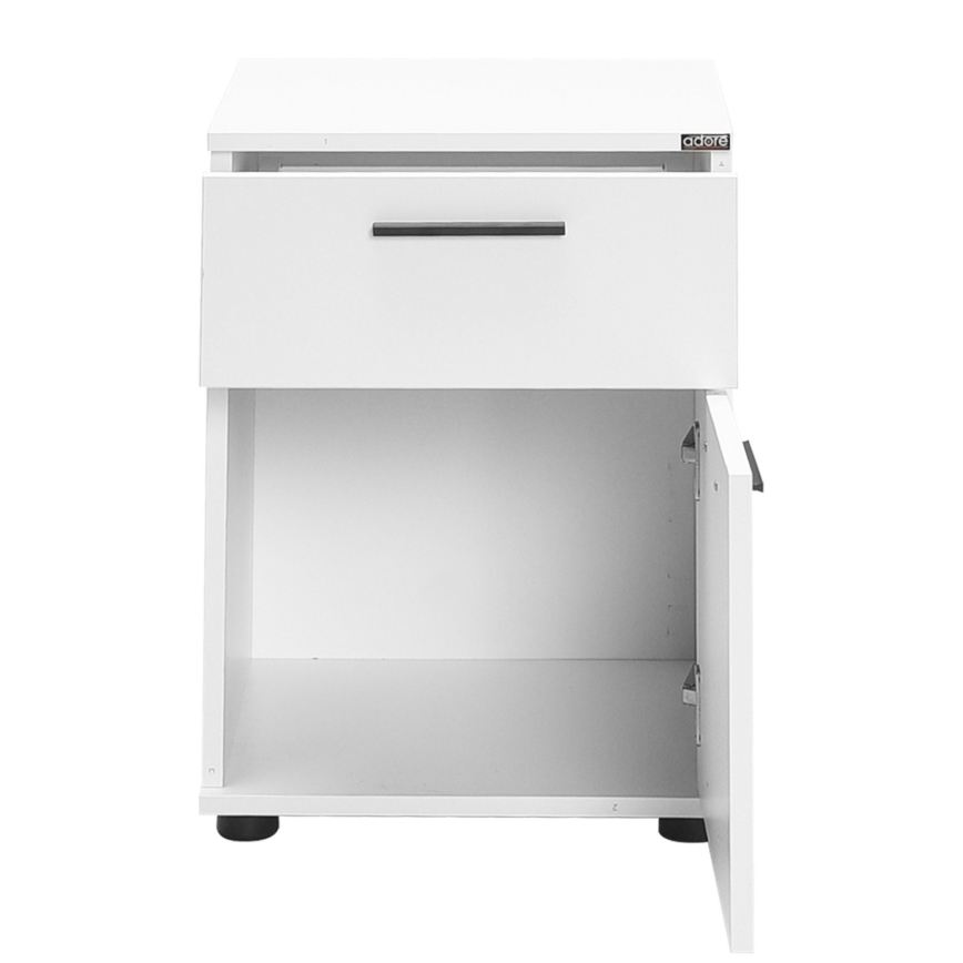 Nachttisch 57x40 cm weiß