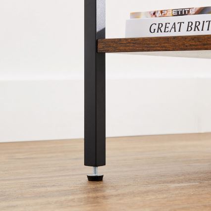 Nachttisch ARIN braun/schwarz