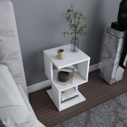 Nachttisch CARTER 49,4x29,6 cm weiß