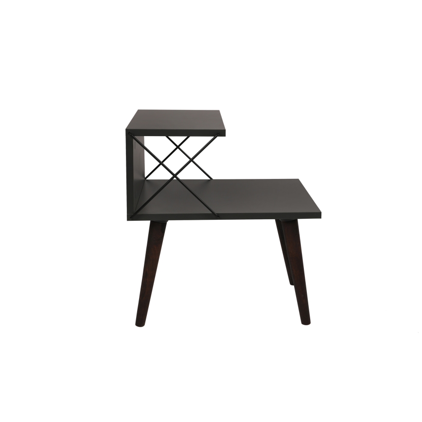 Nachttisch CROSS 55x50 cm anthrazit