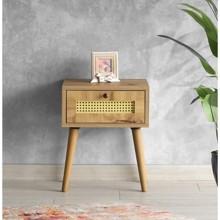 Nachttisch EUROMOS 50x40 cm braun