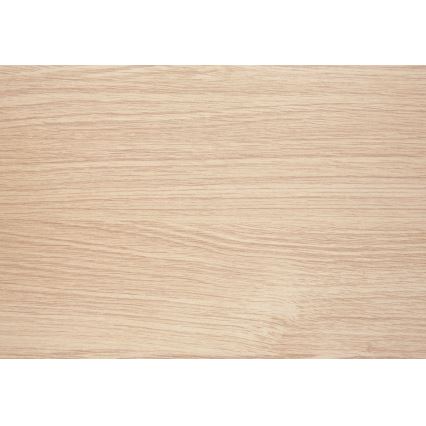 Nachttisch MADERA 46 x 30 cm Weiß-Eiche