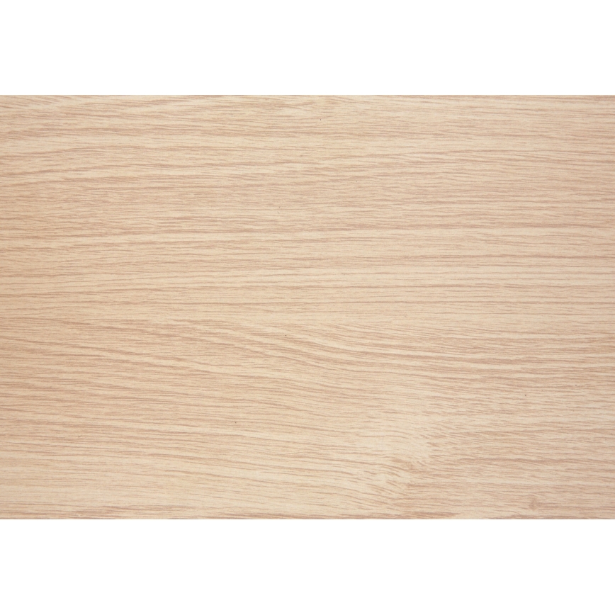 Nachttisch MADERA 46 x 30 cm Weiß-Eiche
