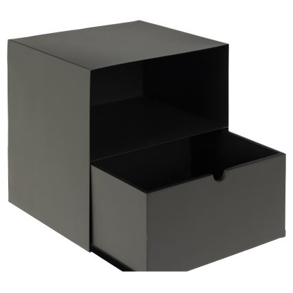 Nachttisch mit Wandmontage-Option BEKIM schwarz
