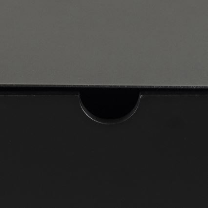 Nachttisch mit Wandmontage-Option BEKIM schwarz