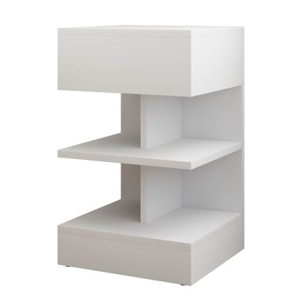 Nachttisch OBENITA 65x39 cm weiß