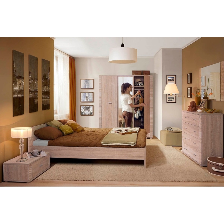 Nachttisch THEMO 29x63 cm Sonoma-Eiche