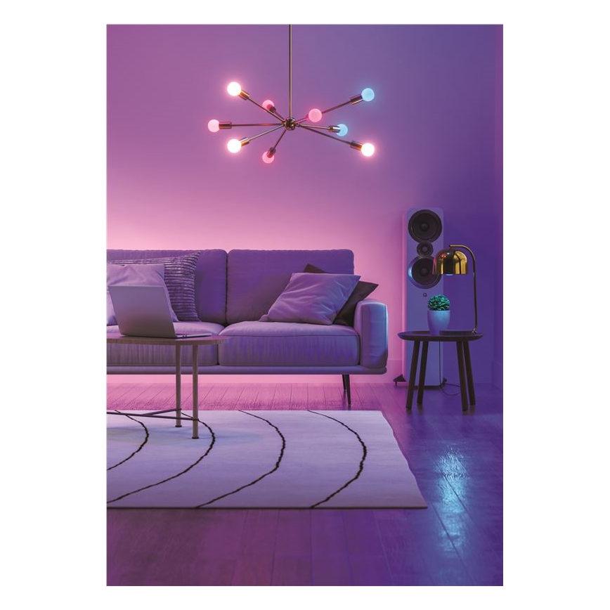 SET 3x Dimmbare Glühlampe (LED RGBW) ESSENTIALS A60 E27/8,5W/230V CRI90 2700-6500K Wi-Fi - Nanoleaf