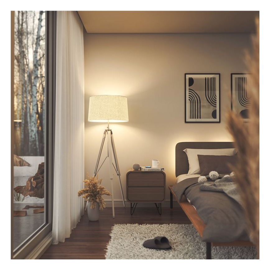 SET 3x Dimmbare Glühlampe (LED RGBW) ESSENTIALS A60 E27/8,5W/230V CRI90 2700-6500K Wi-Fi - Nanoleaf