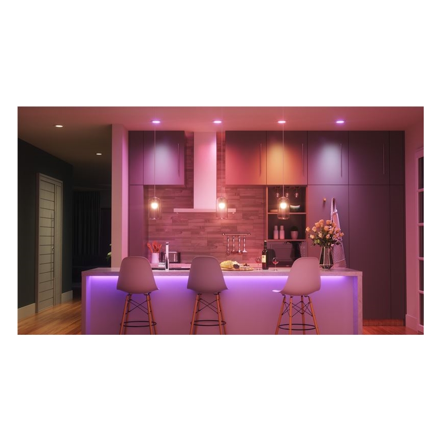 SET 3x Lampadina LED RGBW dimmerabile ESSENTIALS A60 E27/8,5W/230V CRI 90 2700-6500K Wi-Fi - Nanoleaf