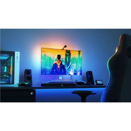 Nanoleaf - Impostazione per il mirroring dello schermo 4D + Lightstrips basic set 4m 65''