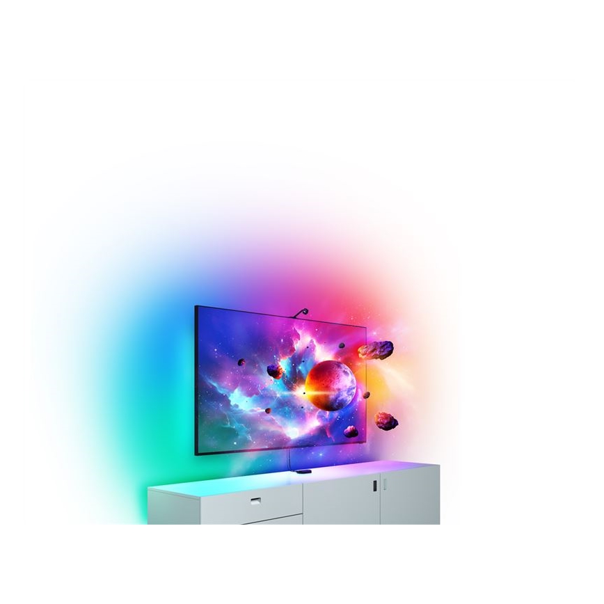 Nanoleaf - Impostazione per il mirroring dello schermo 4D + Lightstrips basic set 5,2m 85''