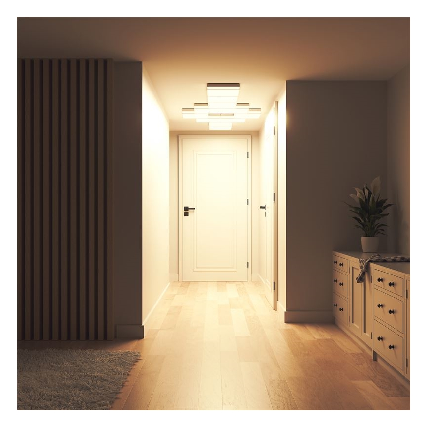 Nanoleaf - Set da 3 plafoniere LED RGBW dimmerabili SKYLIGHT LED/18W/230V + 2xLED/16W/230V 2700-6500K Wi-Fi