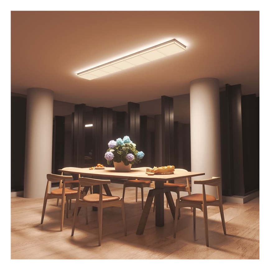 Nanoleaf - Set da 3 plafoniere LED RGBW dimmerabili SKYLIGHT LED/18W/230V + 2xLED/16W/230V 2700-6500K Wi-Fi
