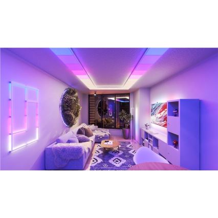 Nanoleaf - Set da 3 plafoniere LED RGBW dimmerabili SKYLIGHT LED/18W/230V + 2xLED/16W/230V 2700-6500K Wi-Fi