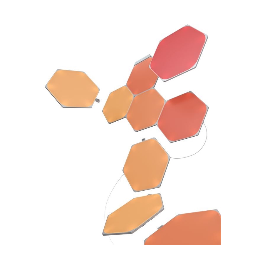 Nanoleaf - SET 9x LED RGB Pannello dimmerabile SHAPES HEXAGON LED/2W/230V 1200-6500K Wi-Fi