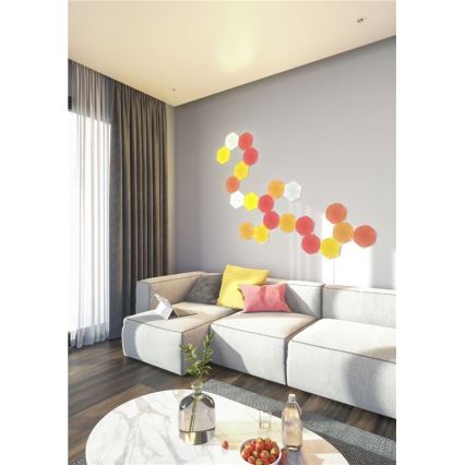 Nanoleaf - SET 9x LED RGB Pannello dimmerabile SHAPES HEXAGON LED/2W/230V 1200-6500K Wi-Fi