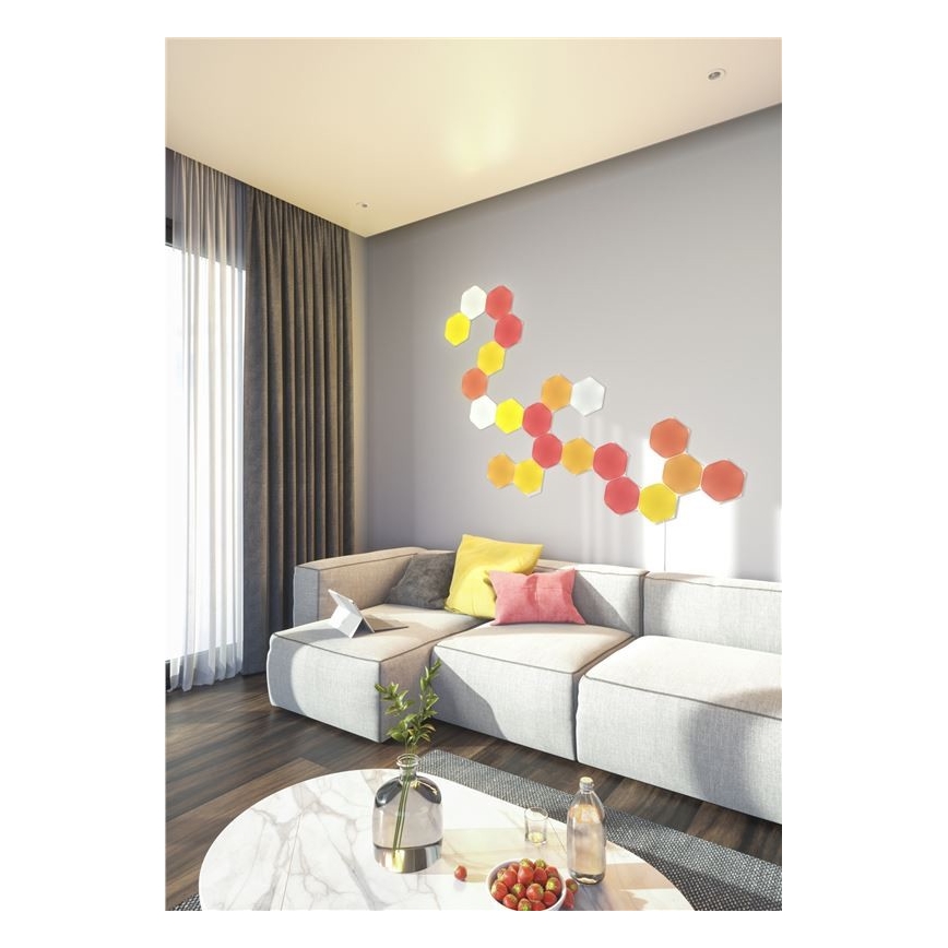 Nanoleaf - SET 9x LED RGB Pannello dimmerabile SHAPES HEXAGON LED/2W/230V 1200-6500K Wi-Fi