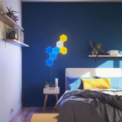 Nanoleaf - SET 9x LED RGB Pannello dimmerabile SHAPES HEXAGON LED/2W/230V 1200-6500K Wi-Fi