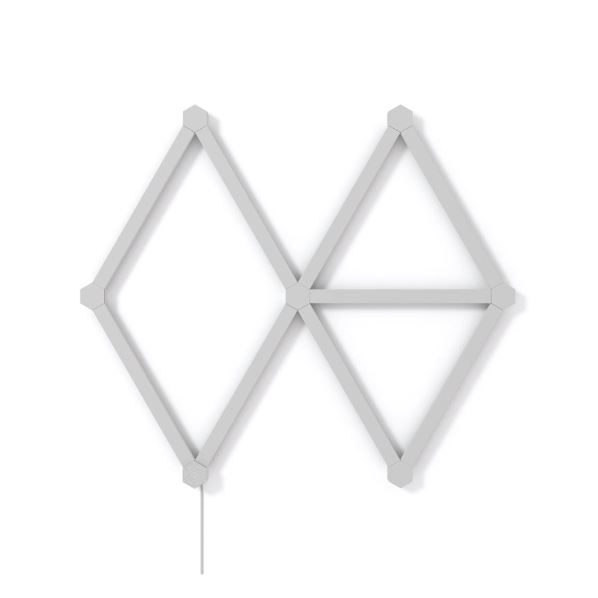 Nanoleaf - SET 9x LED RGBW Dimmerabile rotaia LINES LED/2W/230V 1200-6000K Wi-Fi