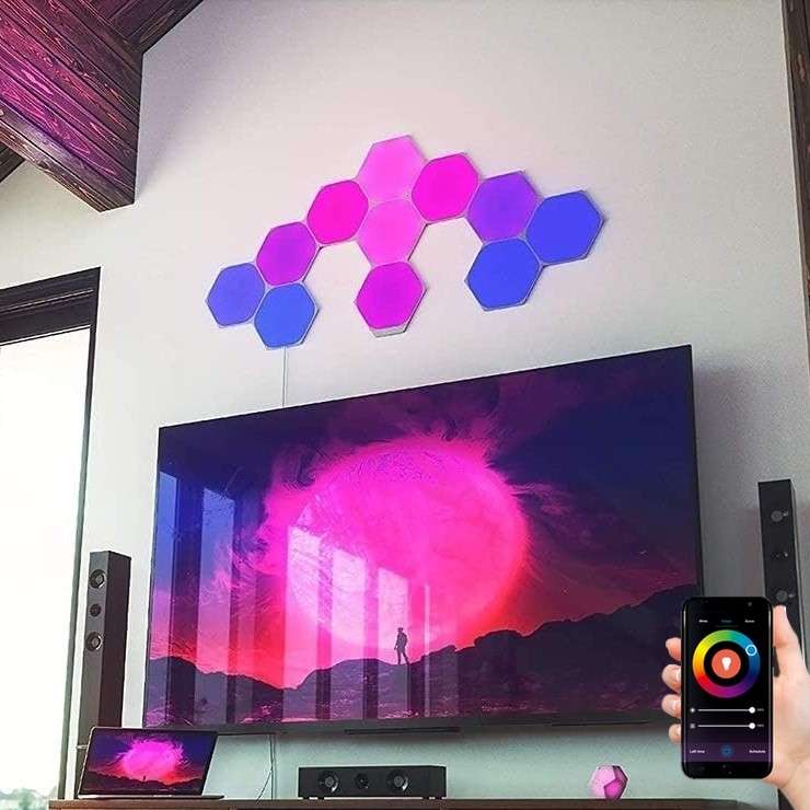 Nanoleaf - SET 15x Dimmbares LED-RGB-Panel LED/2W/230V 1200-6500K Wi-Fi