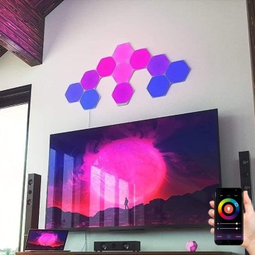 Nanoleaf - SET 15x LED RGB Pannello dimmerabile LED/2W/230V 1200-6500K Wi-Fi