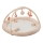 Nattou - Coperta per bambini per giocare con il trapezio MILA, ZOE & LANA beige