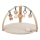 Nattou - Coperta per bambini per giocare con trapezio di legno MILA, ZOE & LANA